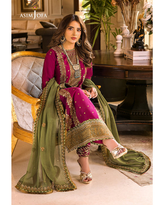 Asim Jofa Atishi Chiffon AJSM-01