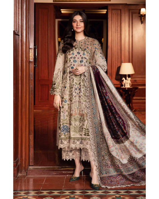 Maria B DL-1211 Lawn Embroidered Suit
